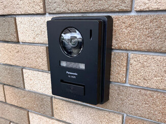 小工事 機能性と使いやすさを重視したインターホン