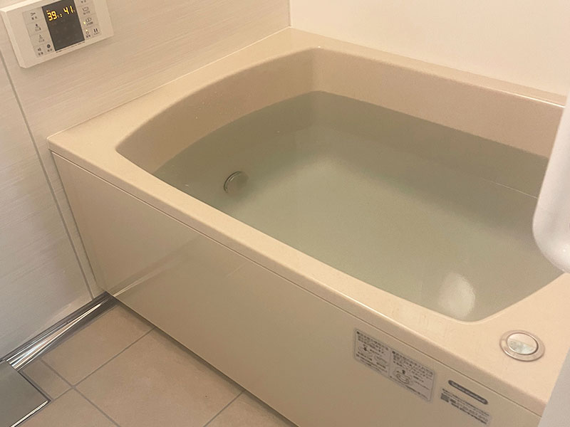 バスルームリフォーム 保温効果が高く、快適に入浴できるバスルーム